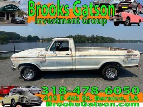 1978 Ford F-100 for sale at Brooks Gatson Investment Group in Bernice LA