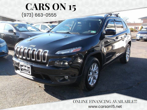 2014 Jeep Cherokee for sale at Cars On 15 in Lake Hopatcong NJ