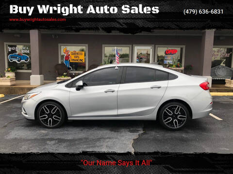 2017 Chevrolet Cruze for sale at Buy Wright Auto Sales in Rogers AR