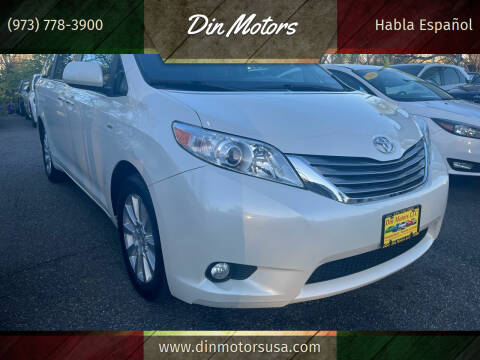 2017 Toyota Sienna for sale at Din Motors in Passaic NJ
