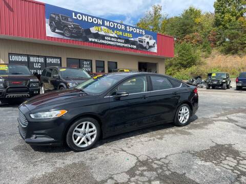 2015 Ford Fusion for sale at London Motor Sports, LLC in London KY