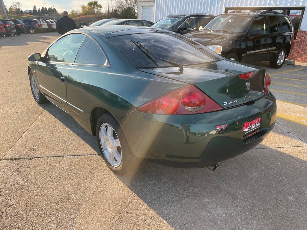 2000 Mercury Cougar for sale at Martinson's Used Cars in Altoona, IA