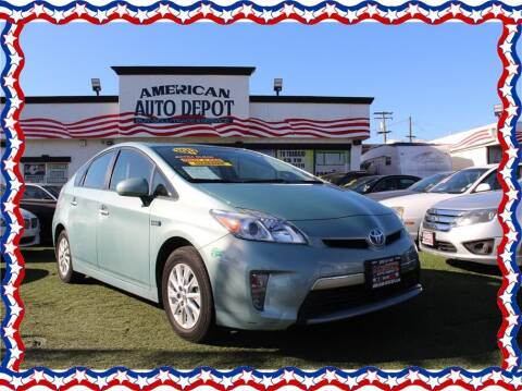 2013 Toyota Prius Plug-in Hybrid for sale at American Auto Depot in Modesto CA