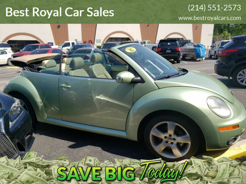 2007 Volkswagen New Beetle for sale at Best Royal Car Sales in Dallas TX
