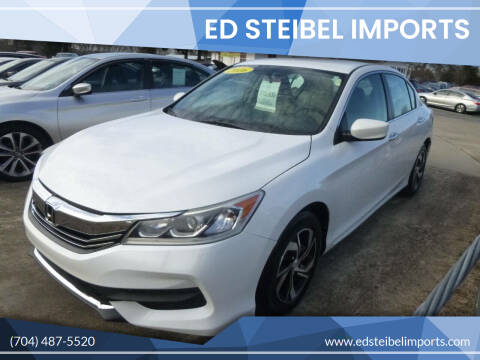 2016 Honda Accord for sale at Ed Steibel Imports in Shelby NC