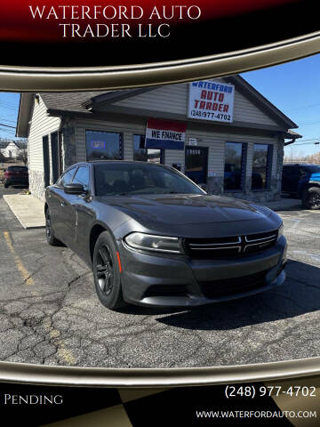 2015 Dodge Charger for sale at WATERFORD AUTO TRADER LLC in Waterford MI