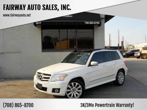 2010 Mercedes-Benz GLK for sale at FAIRWAY AUTO SALES, INC. in Melrose Park IL