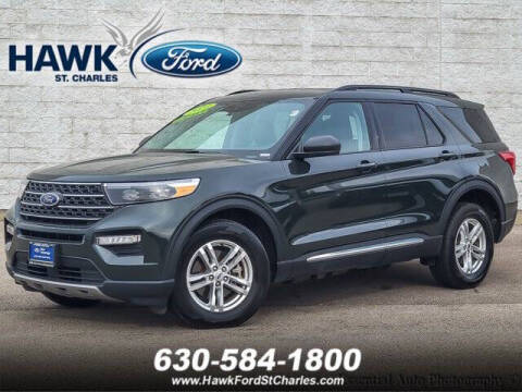 2023 Ford Explorer for sale at Hawk Ford of St. Charles in Saint Charles IL