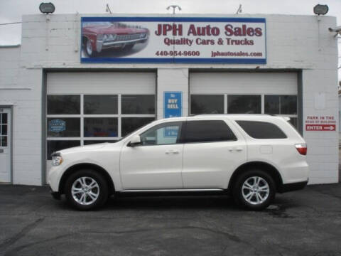 2012 Dodge Durango for sale at JPH Auto Sales in Eastlake OH
