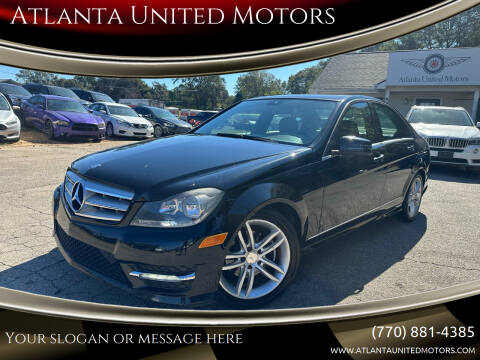 2013 Mercedes-Benz C-Class for sale at Atlanta United Motors in Jefferson GA