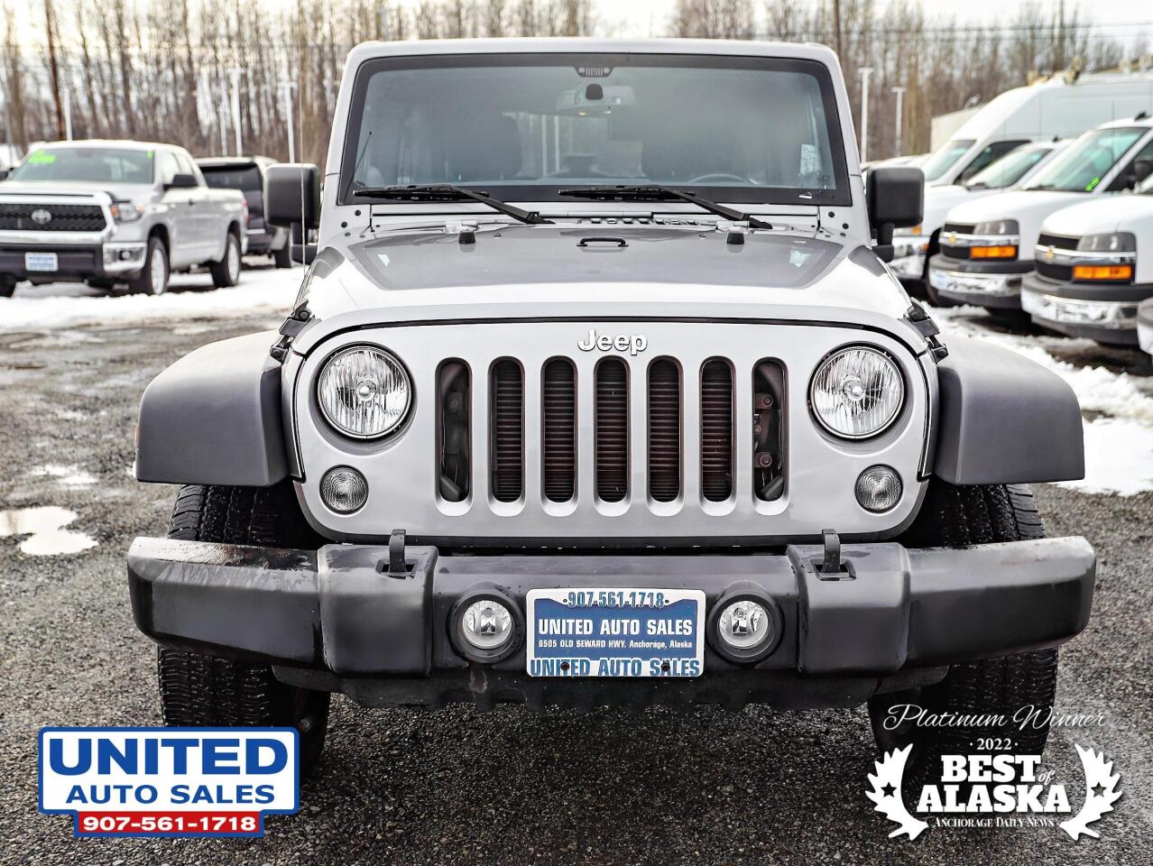 2014 Jeep Wrangler Unlimited Unlimited Sport SUV 4D 3