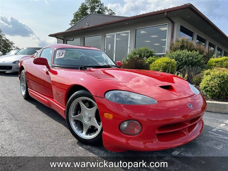 1997 Dodge Viper for sale at WARWICK AUTOPARK LLC in Lititz PA