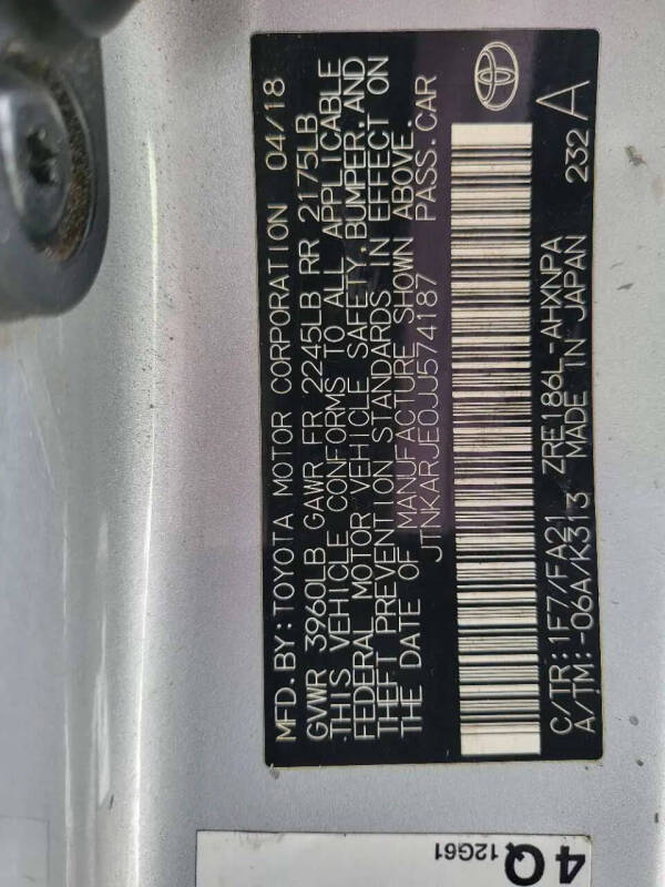 2018 Toyota Corolla iM