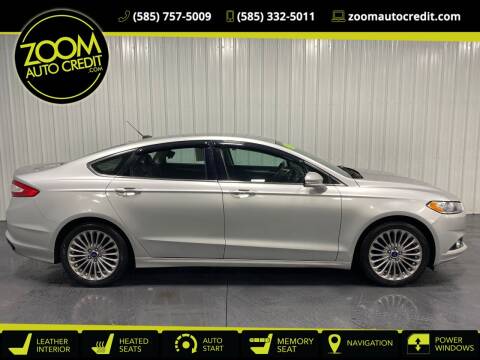 2016 Ford Fusion for sale at ZoomAutoCredit.com in Elba NY