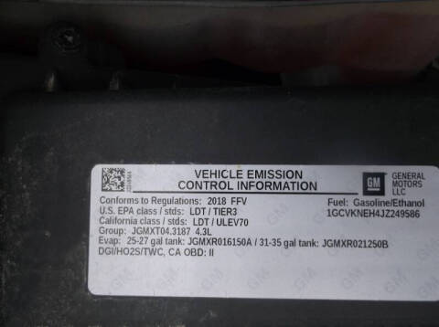 2018 Chevrolet Silverado 1500 Work Truck