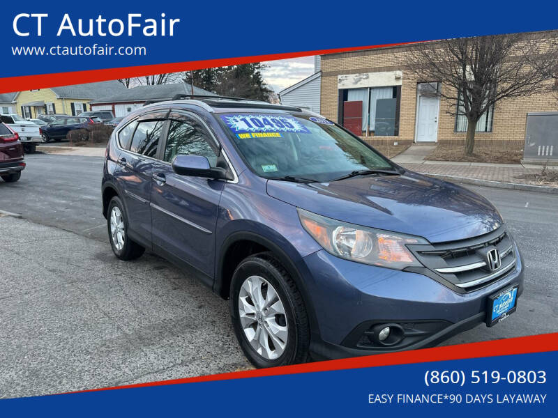 2013 Honda CR-V for sale at CT AutoFair in West Hartford CT