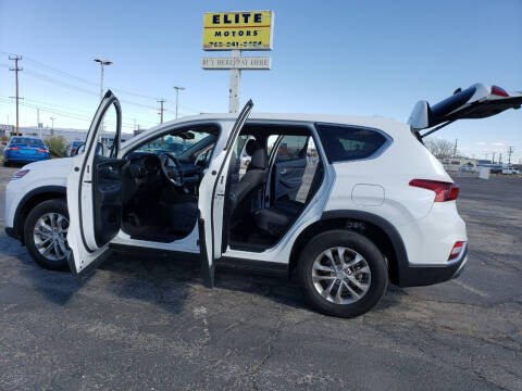 2019 Hyundai Santa Fe for sale at ELITE MOTORS in Victorville CA