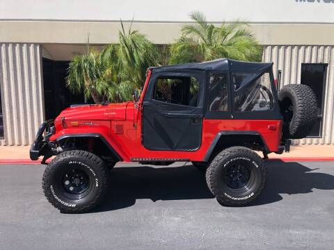 1974 Toyota Land Cruiser for sale at HIGH-LINE MOTOR SPORTS in Brea CA