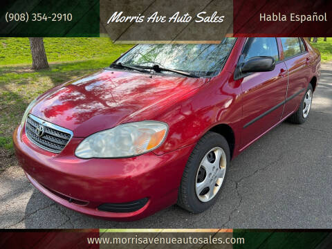 2007 Toyota Corolla for sale at Morris Ave Auto Sales in Elizabeth NJ