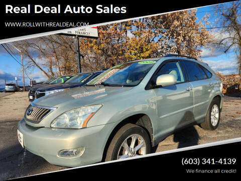 2009 Lexus RX 350 for sale at Real Deal Auto Sales in Manchester NH