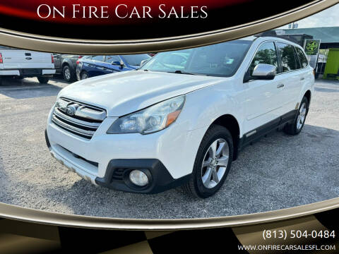 2014 Subaru Outback for sale at On Fire Car Sales in Tampa FL