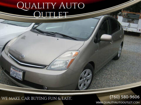 2006 Toyota Prius for sale at Quality Auto Outlet in Vista CA