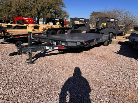 2024 LION  - Steel Deck Car Hauler Trail for sale at LJD Sales in Lampasas TX