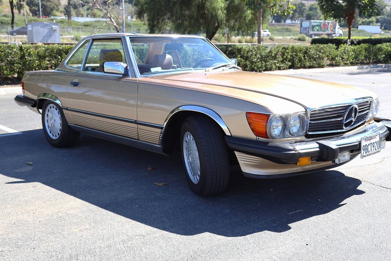 1986 Mercedes-Benz 560-Class for sale at DE AUTOS INC in San Juan Capistrano, CA