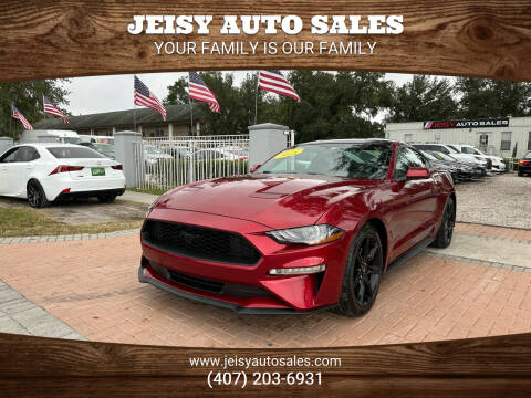 2019 Ford Mustang for sale at JEISY AUTO SALES in Orlando FL