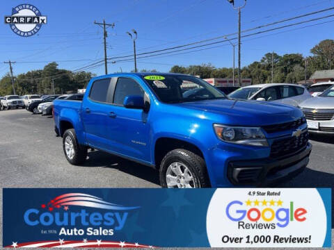 2021 Chevrolet Colorado for sale at Courtesy Auto Sales in Chesapeake VA