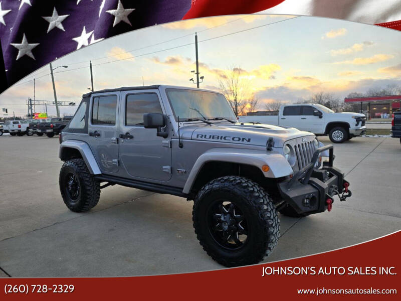 2013 Jeep Wrangler Unlimited for sale at Johnson's Auto Sales Inc. in Decatur IN