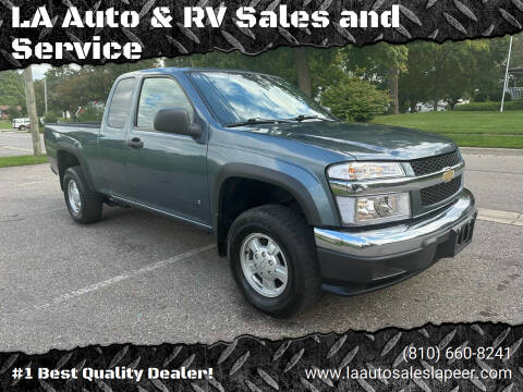 2007 Chevrolet Colorado for sale at LA Auto & RV Sales and Service in Lapeer MI
