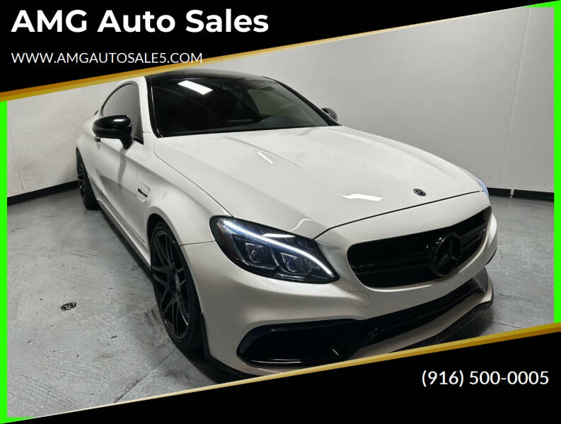 2018 Mercedes-Benz C-Class for sale at AMG Auto Sales in Rancho Cordova CA