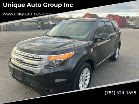 2013 Ford Explorer for sale at Unique Auto Group Inc in Whitman MA