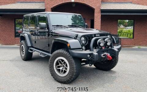 2015 Jeep Wrangler Unlimited for sale at Atlanta Auto Brokers in Marietta GA