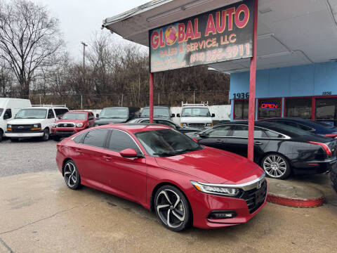 2018 Honda Accord for sale at Global Auto Sales and Service in Nashville TN