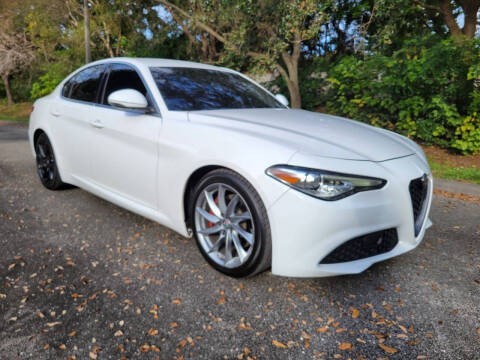 2017 Alfa Romeo Giulia for sale at DELRAY AUTO MALL in Delray Beach FL