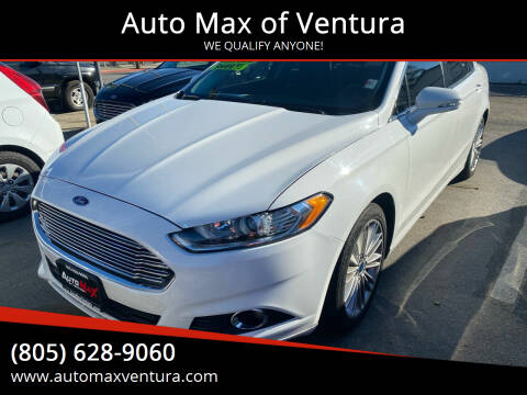 2014 Ford Fusion for sale at Auto Max of Ventura in Ventura CA