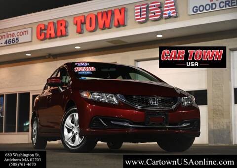 2014 Honda Civic for sale at Car Town USA in Attleboro MA