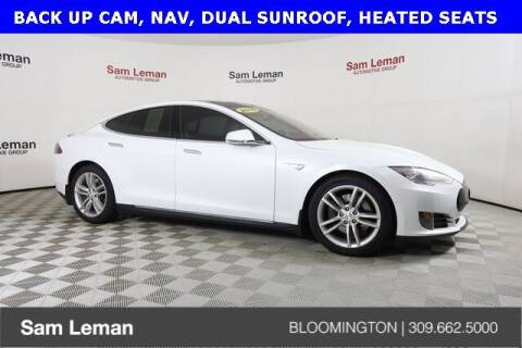 2016 Tesla Model S for sale at Sam Leman CDJR Bloomington in Bloomington IL