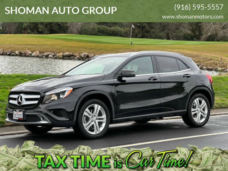 2015 Mercedes-Benz GLA for sale at SHOMAN AUTO GROUP in Davis CA