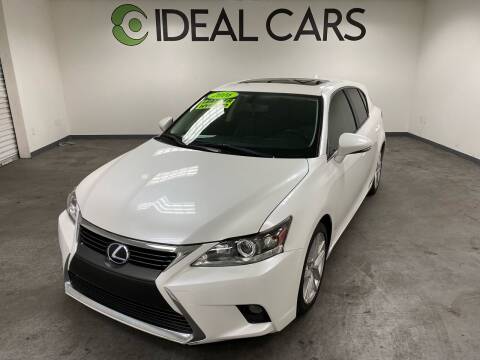 2016 Lexus CT 200h for sale at Ideal Cars in Mesa AZ