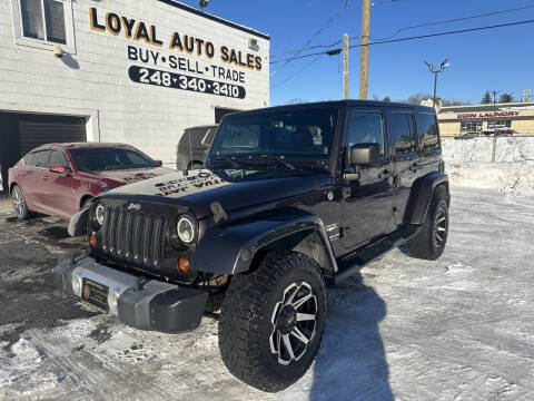 2013 Jeep Wrangler Unlimited Sahara