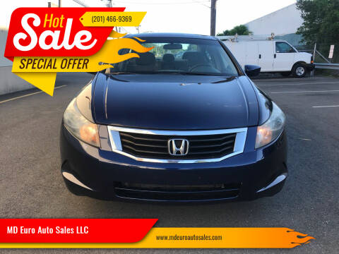 2009 Honda Accord for sale at MD Euro Auto Sales LLC in Hasbrouck Heights NJ