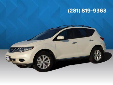 2012 Nissan Murano for sale at BIG STAR CLEAR LAKE - USED CARS in Houston TX