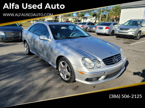 2005 Mercedes-Benz CLK for sale at Alfa Used Auto in Holly Hill FL