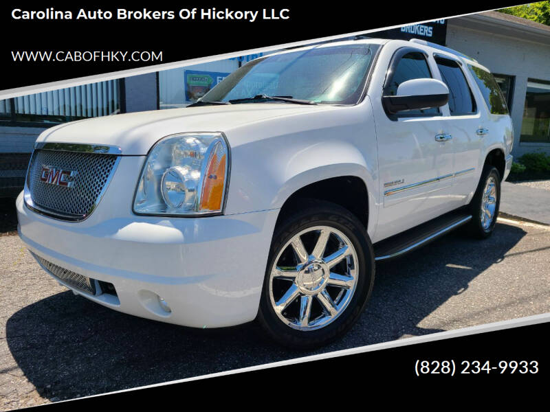 2013 GMC Yukon for sale at Carolina Auto Brokers of Hickory LLC in Newton NC