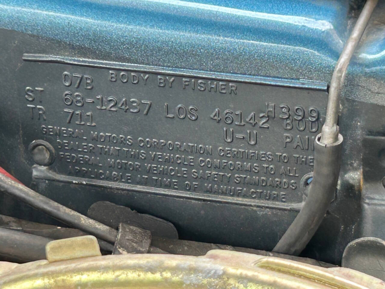 1968 Chevrolet Camaro 40