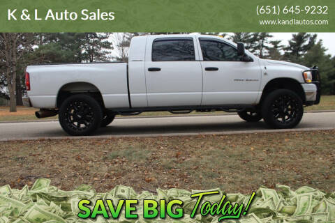 2006 Dodge Ram 2500 for sale at K & L Auto Sales in Saint Paul MN