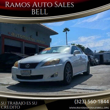 2009 Lexus IS 250 for sale at Ramos Auto Sales in Bell CA